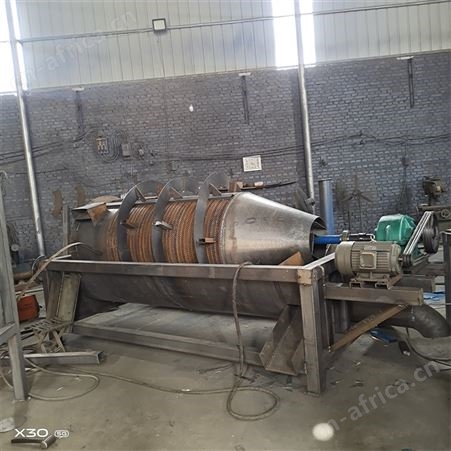 全自动单双车位大型搅拌站混凝土沙石筛分机滚筒振动式砂石分离机