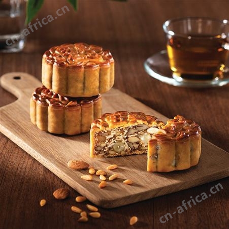 【预售】香港美心五仁月饼礼盒广港港式式果仁中秋节送礼物品特产