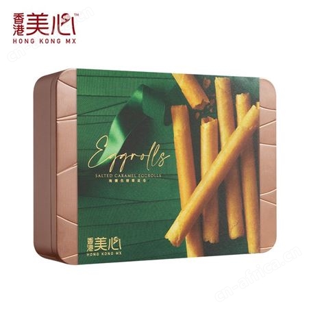 香港美心海盐焦糖鸡蛋卷礼盒卷心酥零食糕点饼干节日送礼进口食品