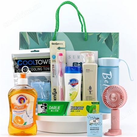 夏季高温单位员工福利慰问品劳保劳防清凉防暑降温用品礼盒