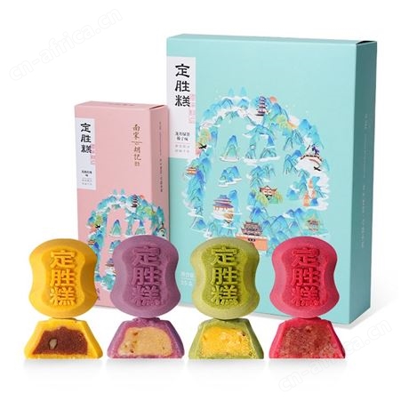 南宋胡记定胜糕杭州特产乔迁考试中高考必胜西湖状元糕糕点心礼盒