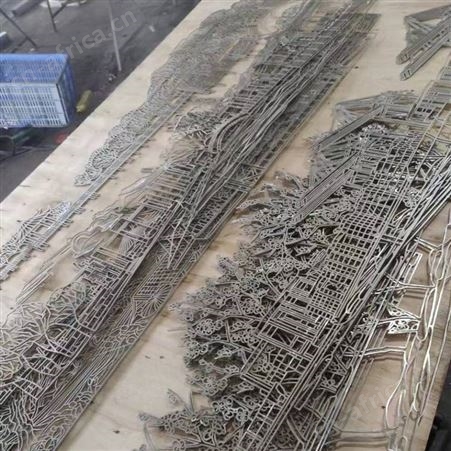 承接铝花墙景装饰工艺品铝板镂空屏风生产安装