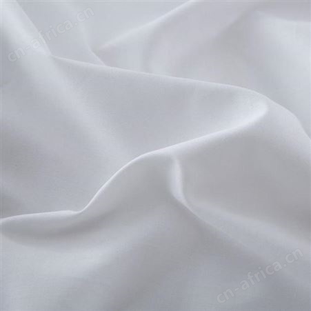 简约纯色全棉四件套 宾馆床上用品 贡缎3公分锻条被套