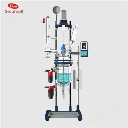 GR系列玻璃反应釜双层实验室玻璃反应釜厂家