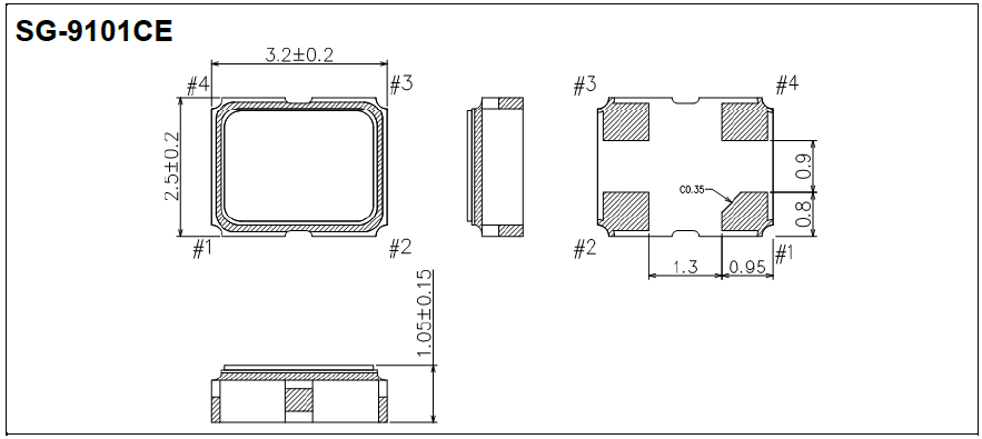 EPSON SPREAD SPECTRUM/爱普生展频晶振SG9101规格及使用说明
